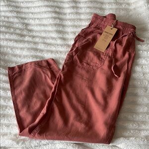 Thread Supply Coral Drawstring Pants